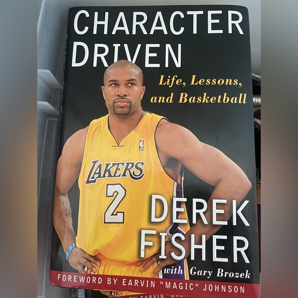 NEW AUTOGRAPHED DEREK FISHER AUTOBIOGRAPHY